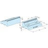 Erowa ER-114061 Stamp Jaws 25 mm (1 pair) for Blank Vise 148 P