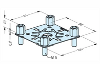 Erowa ER-009214 Centering Plate 50 , Set of 50