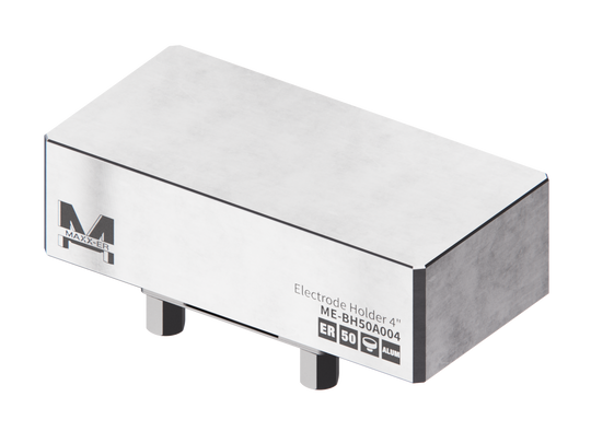 Maxx-ER 50 Aluminum Blank Electrode Holder 4"