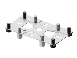 Maxx-ER 50 Stainless Centering Plate ITS 50x90mm