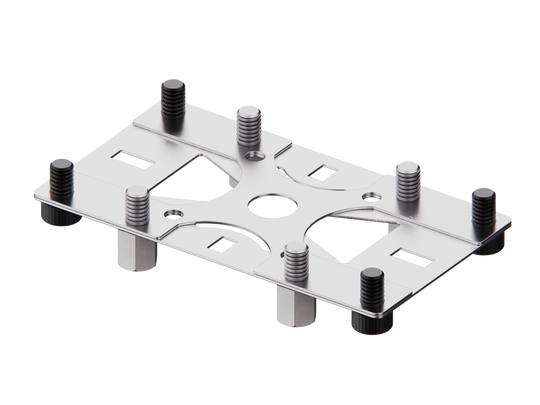 Maxx-ER 50 Stainless Centering Plate ITS 50x90mm