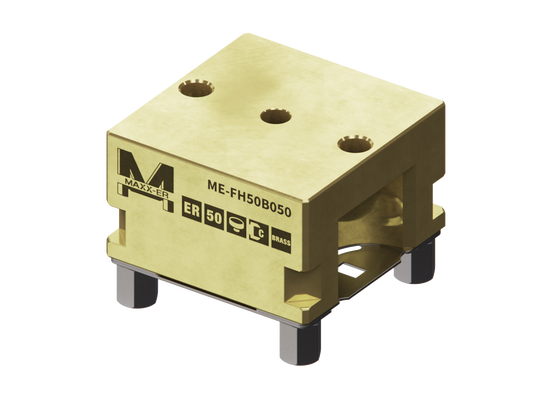 Maxx-ER 009219 50 Brass Flat Holder 50x50mm