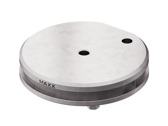 Maxx-ER 115379 G Stainless Blank Pallet 148mm With Barehole