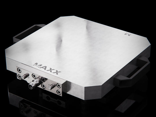 MaxxUPC (Erowa) UPC Aluminum Blank Electrode Pallet With Gripperlink 1