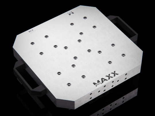 MaxxUPC (Erowa) 108155 UPC Aluminum Pitch 52 Pallet for Vise LANG 3