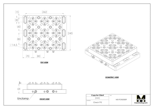 Maxx-ER 50 Stainless Multi 9 Pneumatic Chuck