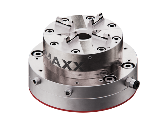 Maxx-ER 100 P Stainless Pneumatic Chuck With Adjustable Base