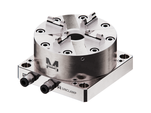 Maxx-ER 035519 100 P Stainless Pneumatic Chuck With Mounting Plate 102x102mm