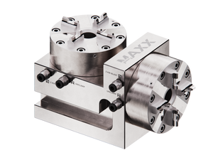 Maxx-ER 100 P Stainless Pneumatic Chuck With Universal Square Block