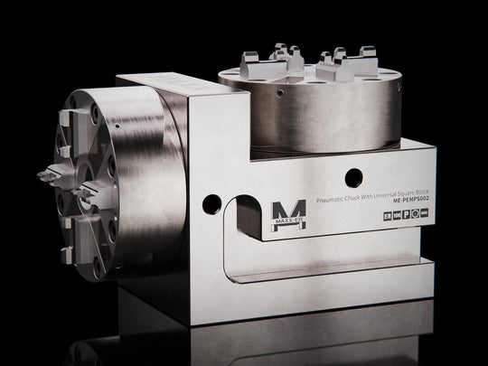 Maxx-ER (Erowa) 100 P Stainless Pneumatic Chuck With Universal Square Block 2