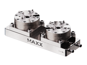 Maxx-ER 100 P Stainless Multi 2 Pneumatic Chuck Precision Rail