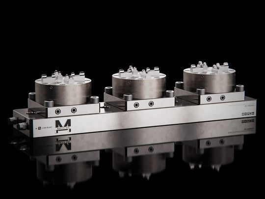 Maxx-ER (Erowa) 100 P Stainless Multi 3 Pneumatic Chuck Precision Rail 2