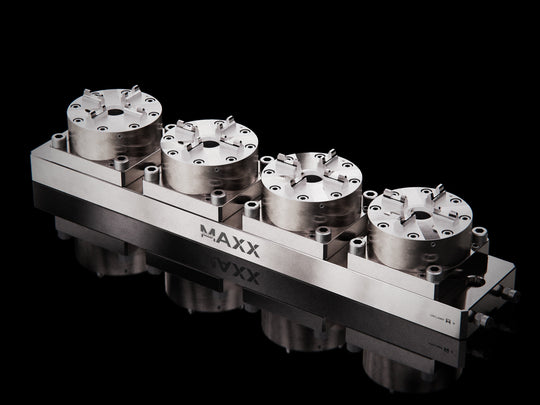Maxx-ER (Erowa) 100 P Stainless Multi 4 Pneumatic Chuck Precision Rail 1