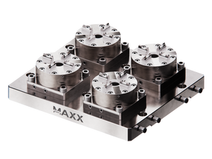 Maxx-ER 100 P Stainless Multi 4 Pneumatic Chuck System