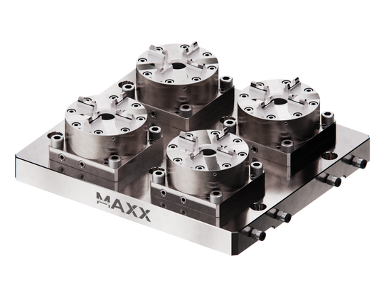 Maxx-ER 100 P Stainless Multi 4 Pneumatic Chuck System