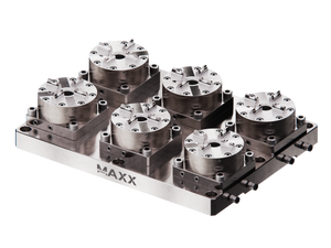 Maxx-ER 100 P Stainless Multi 6 Pneumatic Chuck System