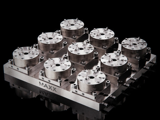 Maxx-ER (Erowa) 100 P Stainless Multi 9 Pneumatic Chuck System 1