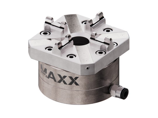 Maxx-ER 007621 100 P Stainless Pneumatic Machine-Adapted Chuck WEDM Rust Proof Rapid Action