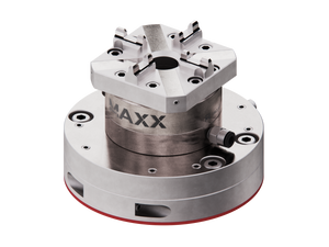 Maxx-ER Stainless Pneumatic Machine-Adapted Chuck With Adjustable Base