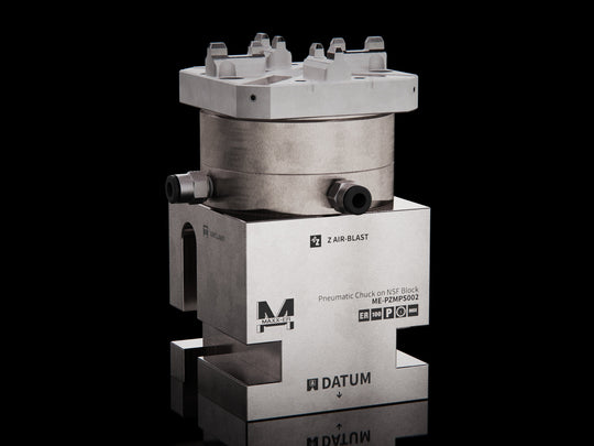 Maxx-ER (Erowa) 012297 Stainless Pneumatic Machine-Adapted Chuck on NSF Block 2