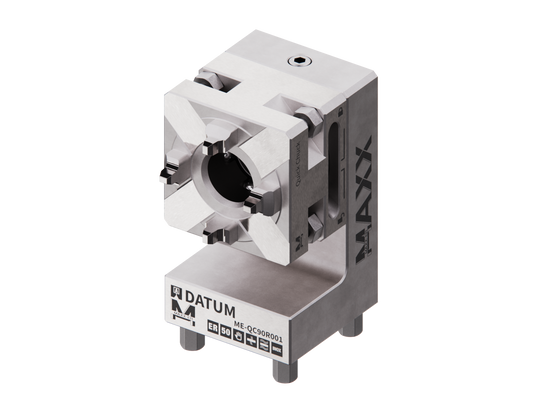 Maxx-ER 50 Stainless Manual Quick Chuck with 90° Flushing Adapter WEDM Rust Proof