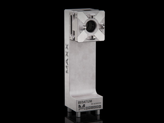 Maxx-ER (Erowa) 50 Stainless Manual Quick Chuck with 90° Flushing Adapter 200mm WEDM Rust Proof 2