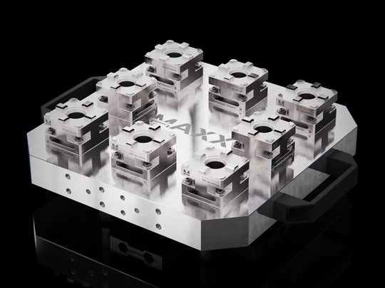 MaxxUPC (Erowa) UPC Aluminum Multi 8 Manual Quick Chuck Adapter to MaxxMacro 1