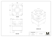 Maxx-ER 50 To MaxxMacro 54 System Adapter Chuck EDM Tooling Warehouse