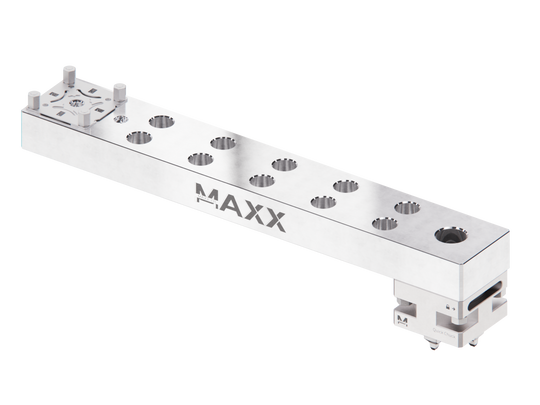 Maxx-ER 50 Aluminum Manual QuickChuck Horizontal Extension 12"