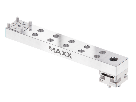 Maxx-ER 50 Aluminum Manual QuickChuck Horizontal Extension 12"
