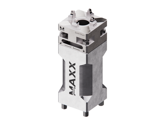 Maxx-ER 50 Aluminum Manual QuickChuck Vertical Extension 6"