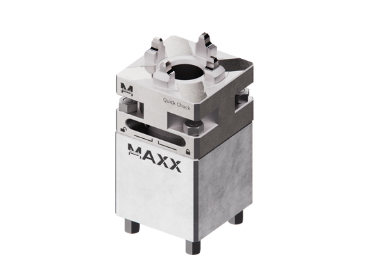 Maxx-ER 50 Aluminum Manual QuickChuck Vertical Extension 100mm