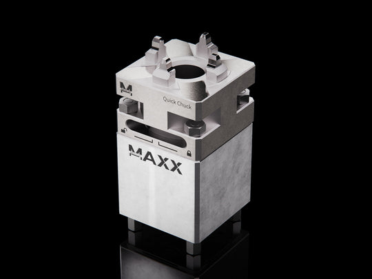 Maxx-ER (Erowa) 50 Aluminum Manual QuickChuck Vertical Extension 100mm 1