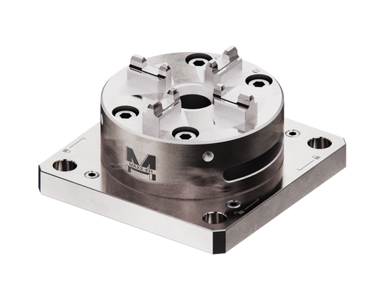 Maxx-ER 154100 100 P Stainless Manual Quick Chuck WEDM Rust Proof With Mounting Plate 125x125mm