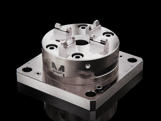 Maxx-ER (Erowa) 154100 100 P Stainless Manual Quick Chuck WEDM Rust Proof With Mounting Plate 125x125mm 2