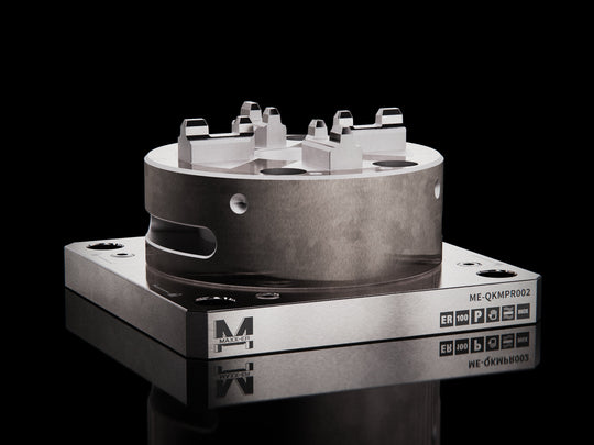Maxx-ER (Erowa) 154100 100 P Stainless Manual Quick Chuck WEDM Rust Proof With Mounting Plate 125x125mm 3
