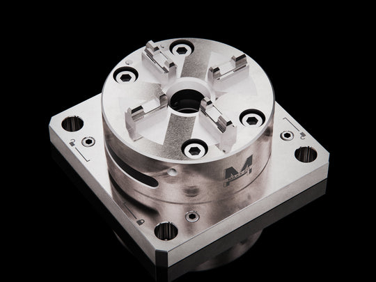 Maxx-ER (Erowa) 154100 100 P Stainless Manual Quick Chuck WEDM Rust Proof With Mounting Plate 125x125mm 4