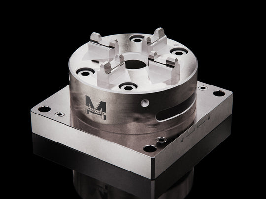 Maxx-ER (Erowa) 100 P Stainless Manual Quick Chuck WEDM Rust Proof With Mounting Plate 118x118mm 1