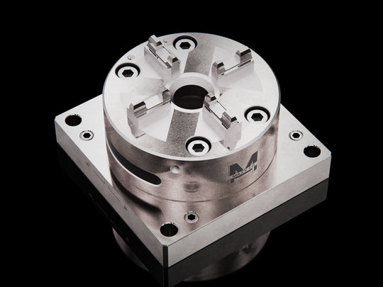 Maxx-ER (Erowa) 100 P Stainless Manual Quick Chuck WEDM Rust Proof With Mounting Plate 118x118mm 3