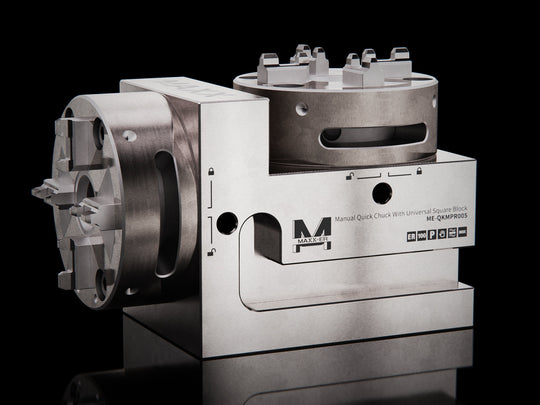 Maxx-ER (Erowa) 019424 100 P Stainless Manual Quick Chuck WEDM Rust Proof With Universal Square Block 2