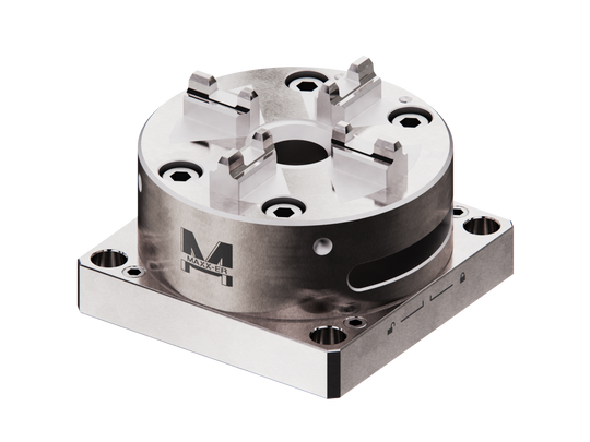 Maxx-ER 100 P Stainless Manual Quick Chuck With Mounting Plate 102x102mm