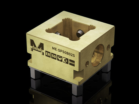 Maxx-ER (Erowa) 129070 50 Brass Pocket Electrode Holder S25 1