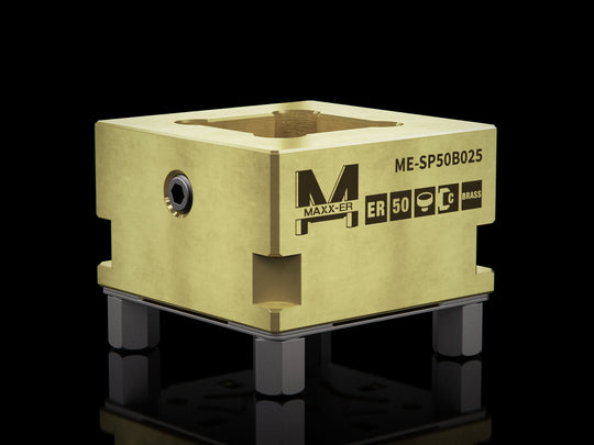 Maxx-ER (Erowa) 129070 50 Brass Pocket Electrode Holder S25 2