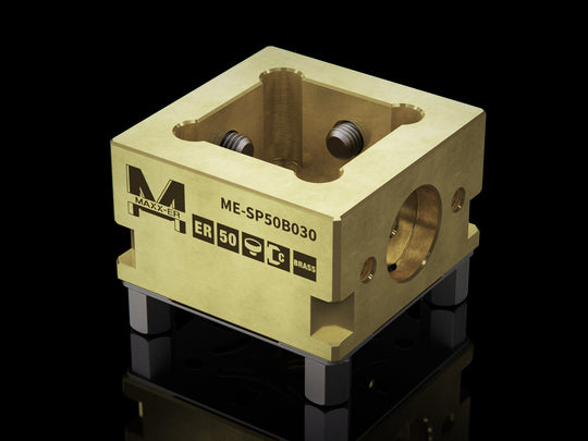 Maxx-ER (Erowa) 50 Brass Pocket Electrode Holder S30 1