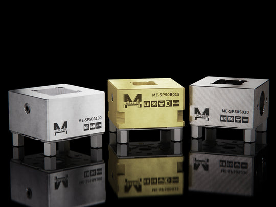 Maxx-ER (Erowa) 50 Brass Pocket Electrode Holder S15 3