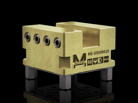 Maxx-ER (Erowa) 50 Brass Slotted Electrode Holder U15 2