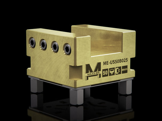 Maxx-ER (Erowa) 50 Brass Slotted Electrode Holder U25 2