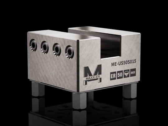 Maxx-ER (Erowa) 50 Stainless Slotted Electrode Holder U15 2