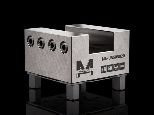 Maxx-ER (Erowa) 50 Stainless Slotted Electrode Holder U20 2