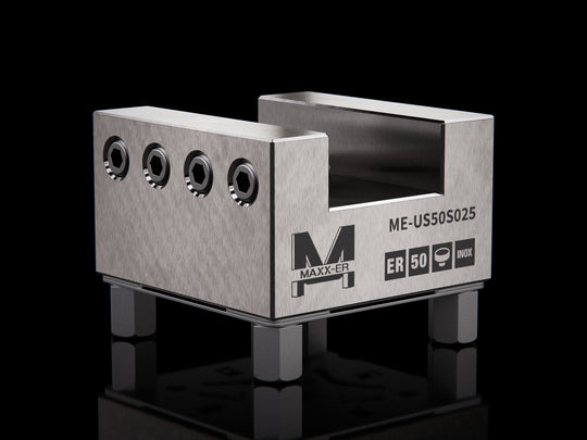 Maxx-ER (Erowa) 50 Stainless Slotted Electrode Holder U25 2